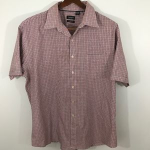 Van Heusen Mens Short Sleeve Button down XXL